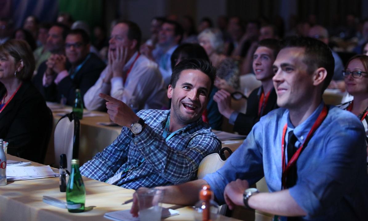 Brian Carter on stage