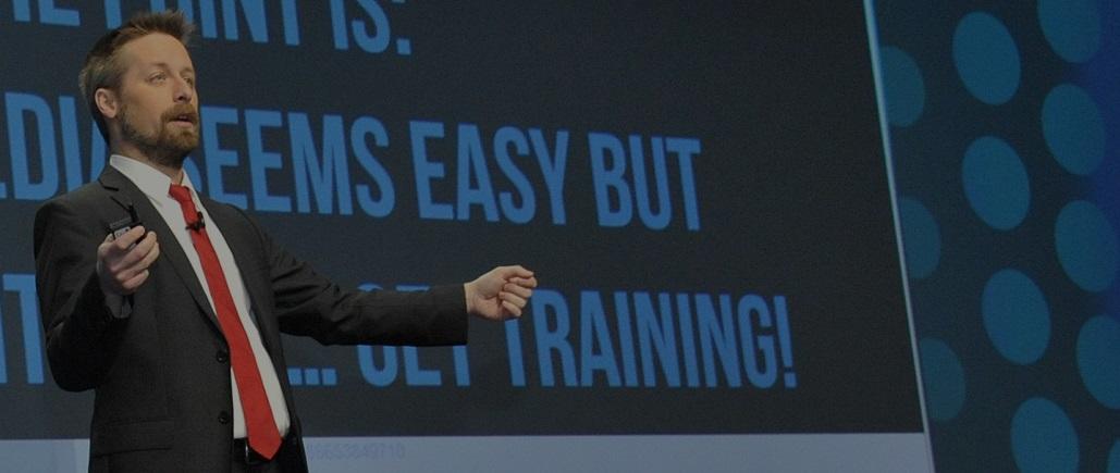 Brian Carter speaking